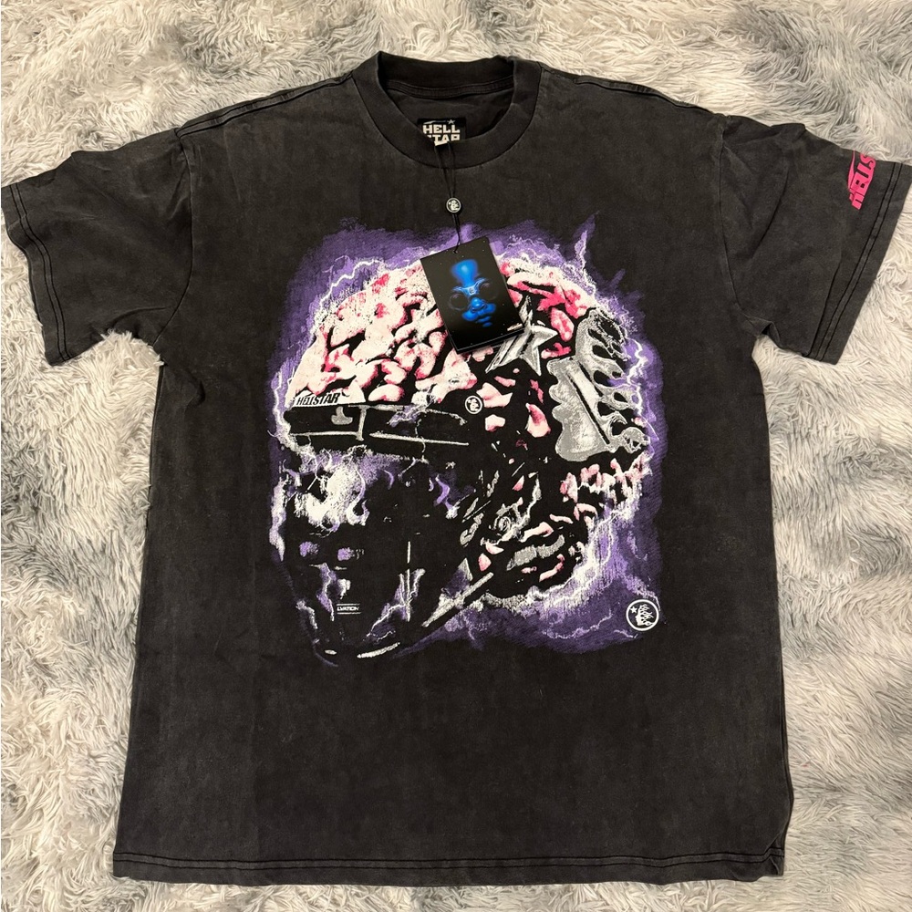 Hellstar By The Star Black Tee Mens Size Large